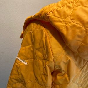 Women’s jacket yellow Columbia light